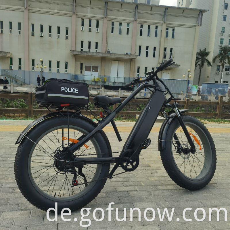 750W Lithiumbatterie 48 V Elektrofahrrad 26 Zoll Fettreifen Strand Schnee Elektrofahrrad E-Bike